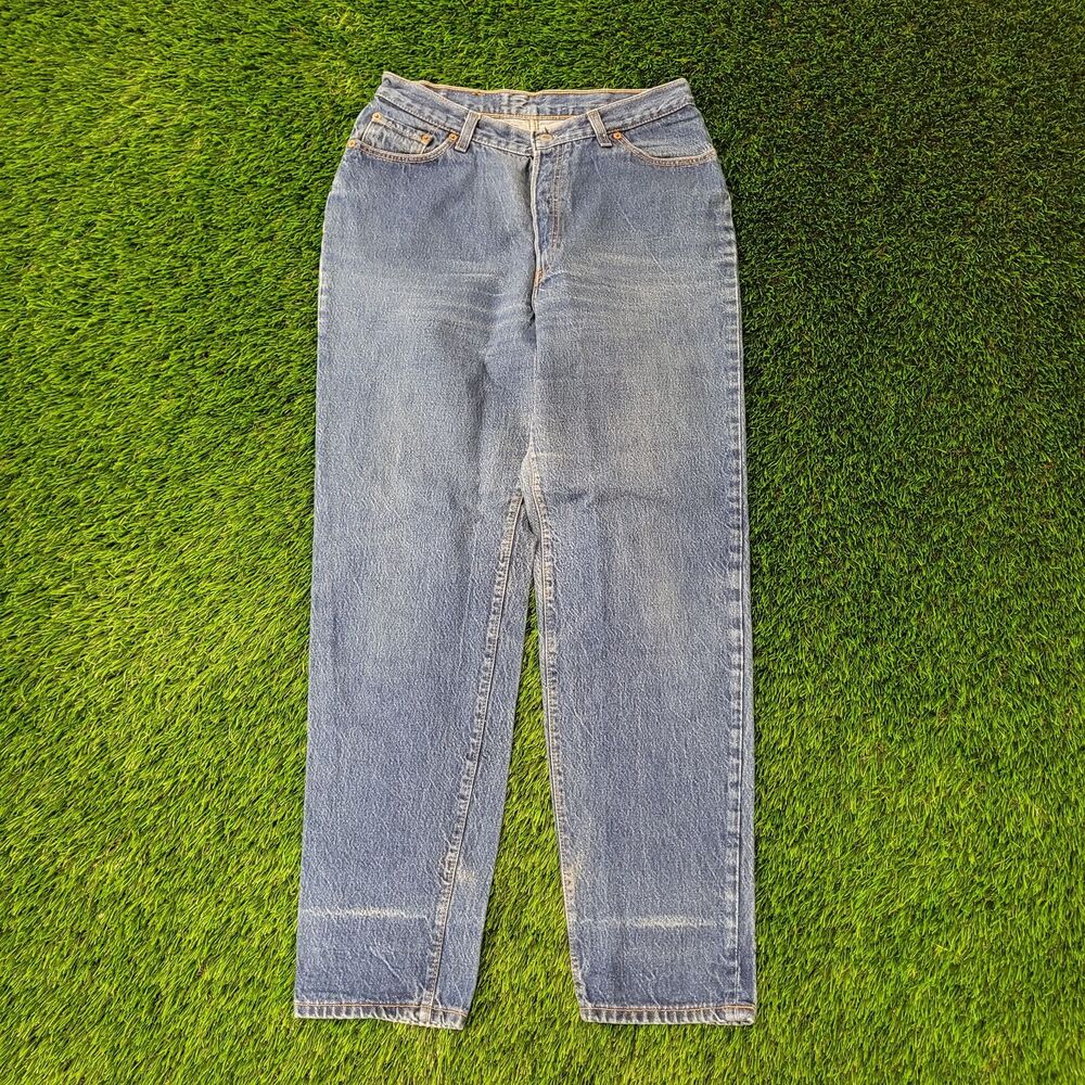 Vintage 501 LEVIS Tapered Chic Mom Jeans Womens 10 30x30